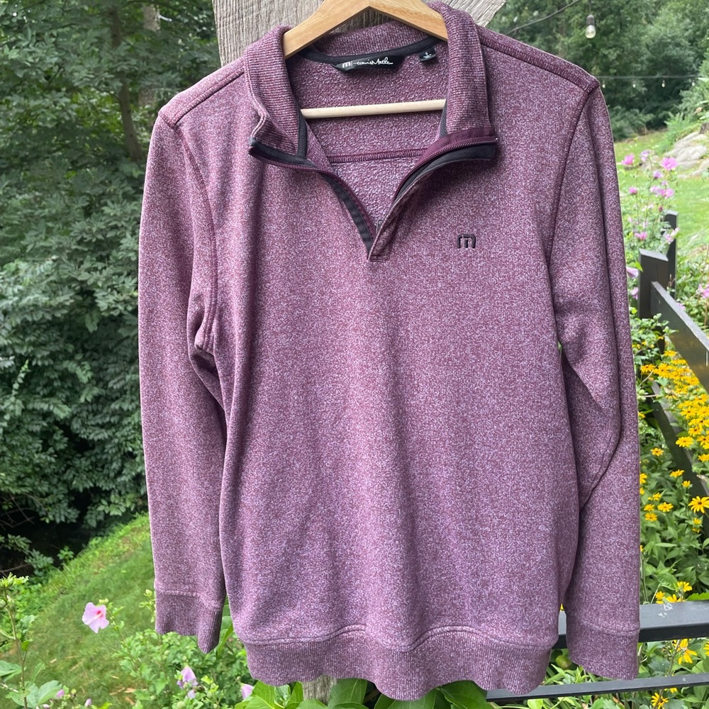 Travis Matthew Quarter Zip Sweater - Picture 2 of 8